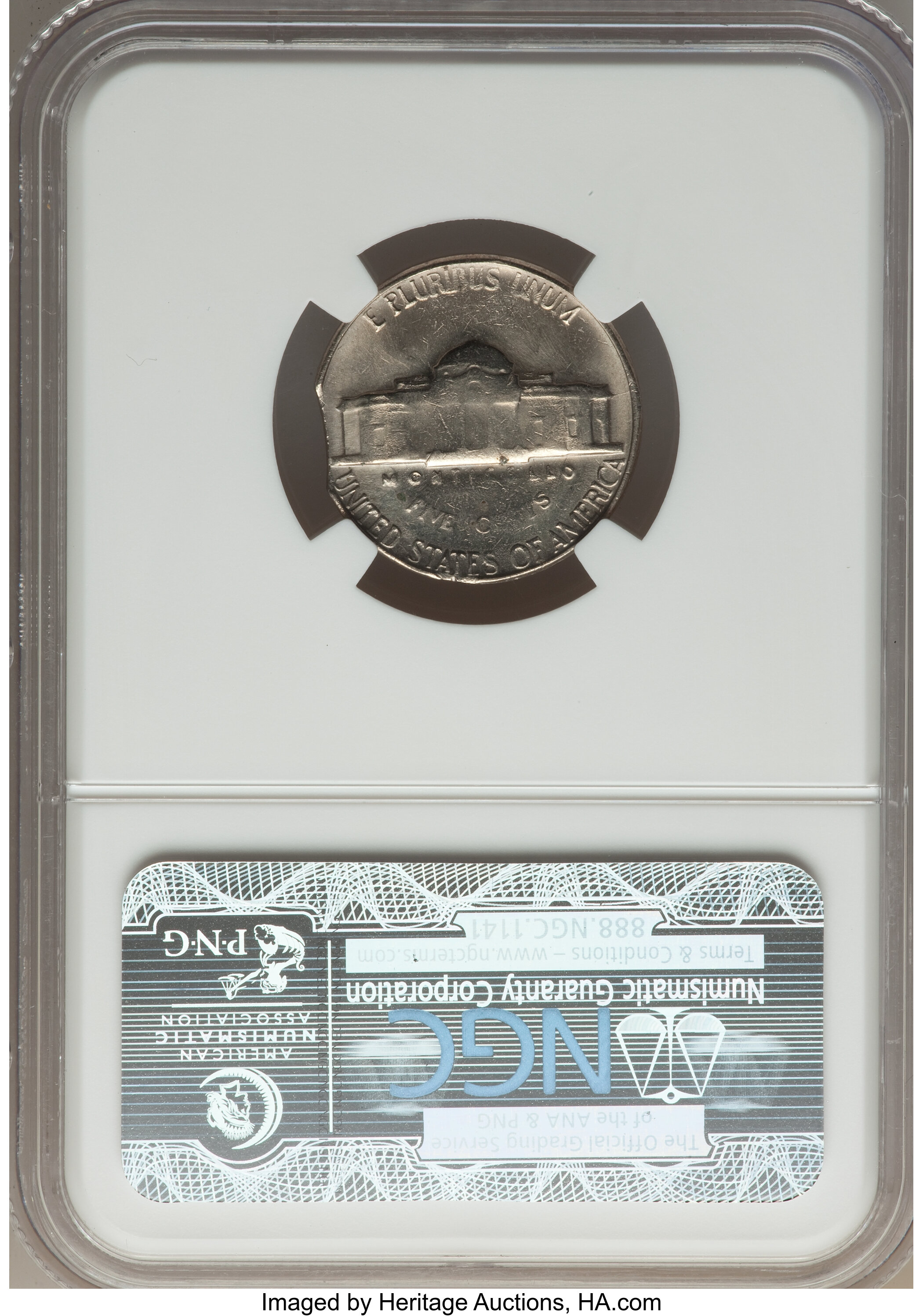 1945-D 5c Silver F15 thumbnail 2