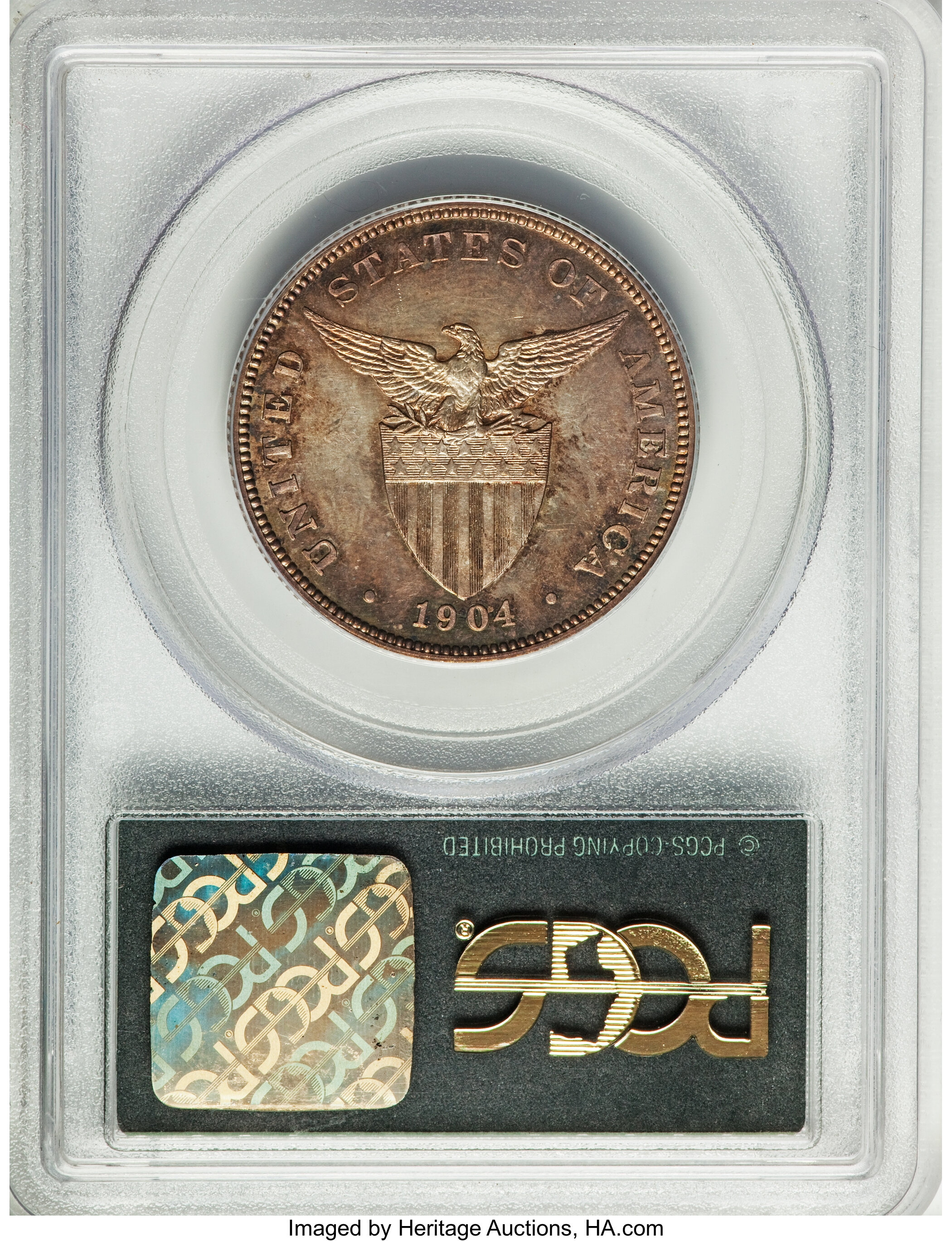 image for: 1904 50C PR63 PCGS. PCGS Population (15/45). NGC Census: (14/24)....