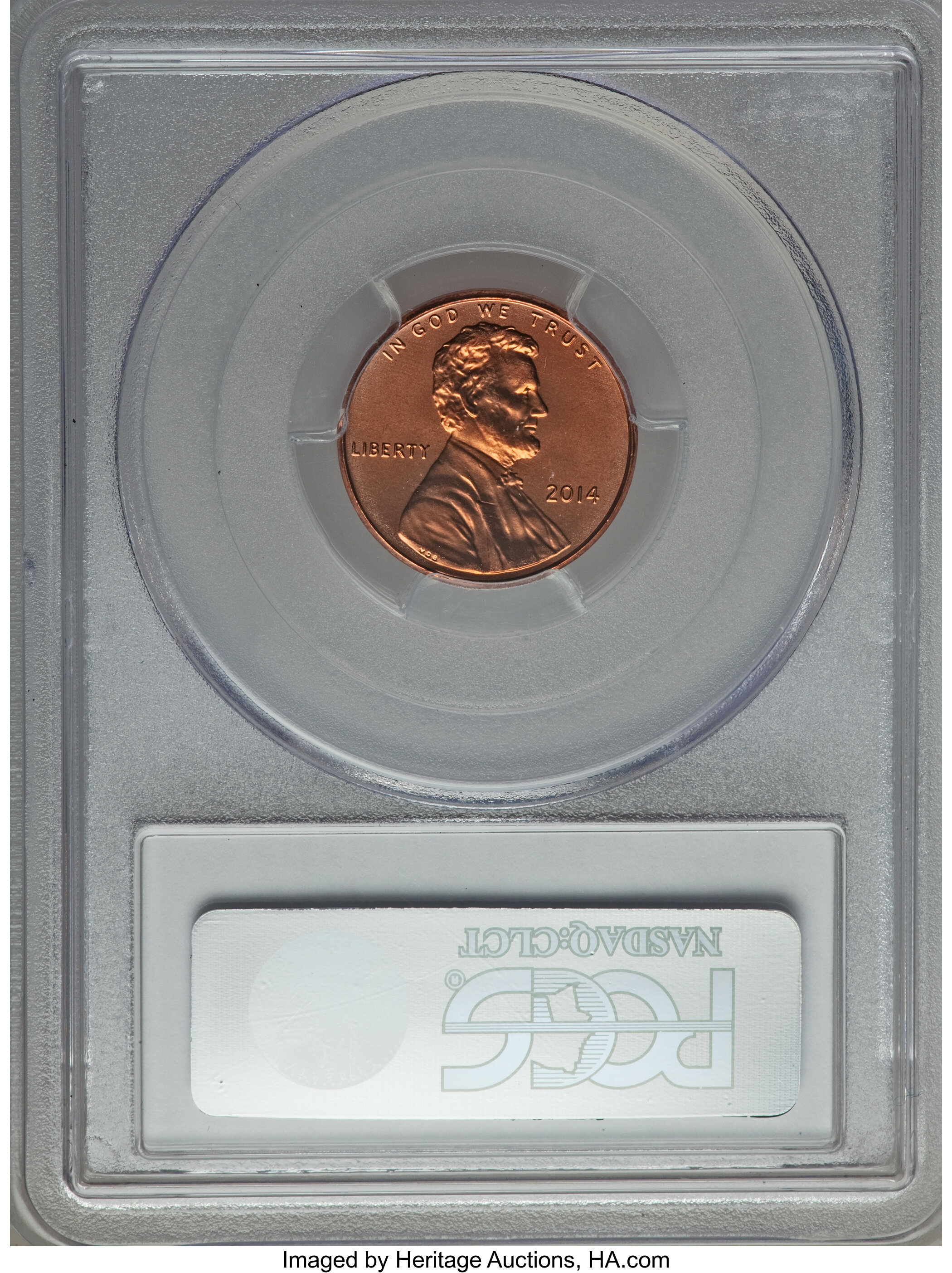 image for: 2014 1C Shield MS67 Red PCGS, and a 2014-D 1C Shield MS67 Red PCGS.... (Total: 2 coins)