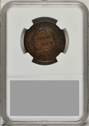 image for: 1825 Matron Head Cent. N-6. Rarity-3. VF-30 BN (NGC).