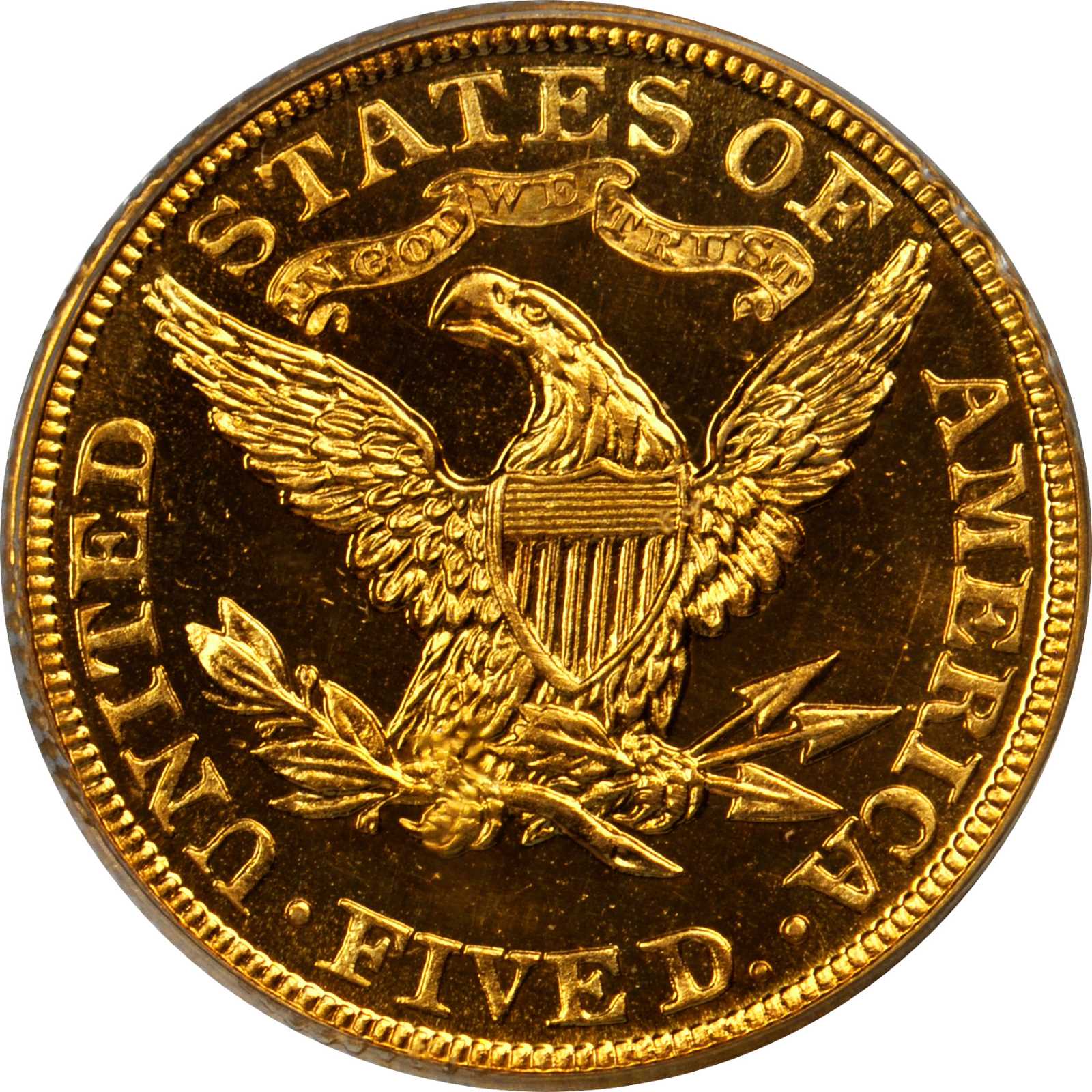 image for: 1906 Liberty Half Eagle. Proof-65 Cameo (PCGS). CAC.