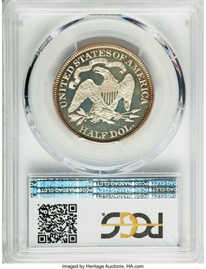image for: 1871 50C PR64 Deep Cameo PCGS. CAC....