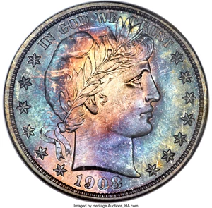image for: 1908 50C PR68 NGC....