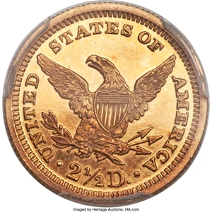 image for: 1896 $2 1/2 PR63 Cameo PCGS....
