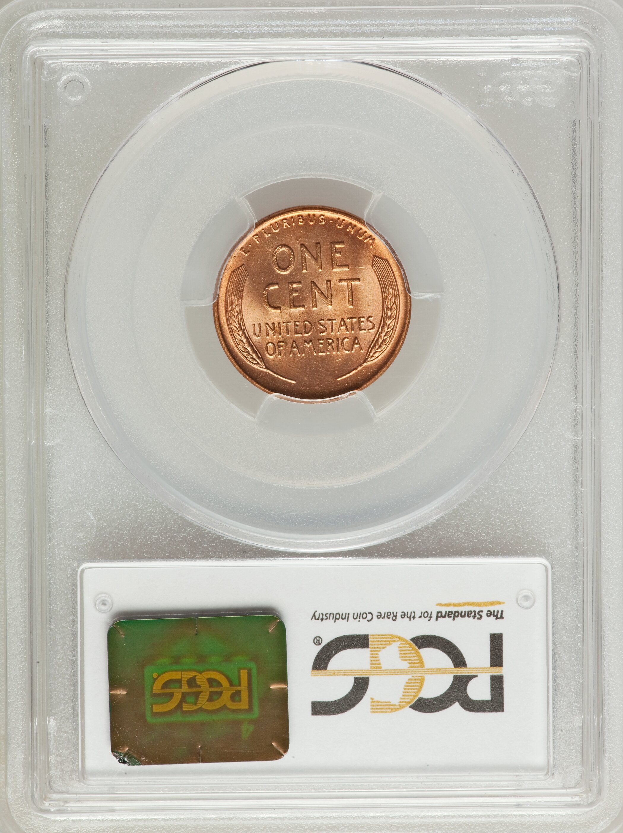 1947 1c Doubled Die Obverse, FS-101 MS RD MS66 RD CAC thumbnail 3
