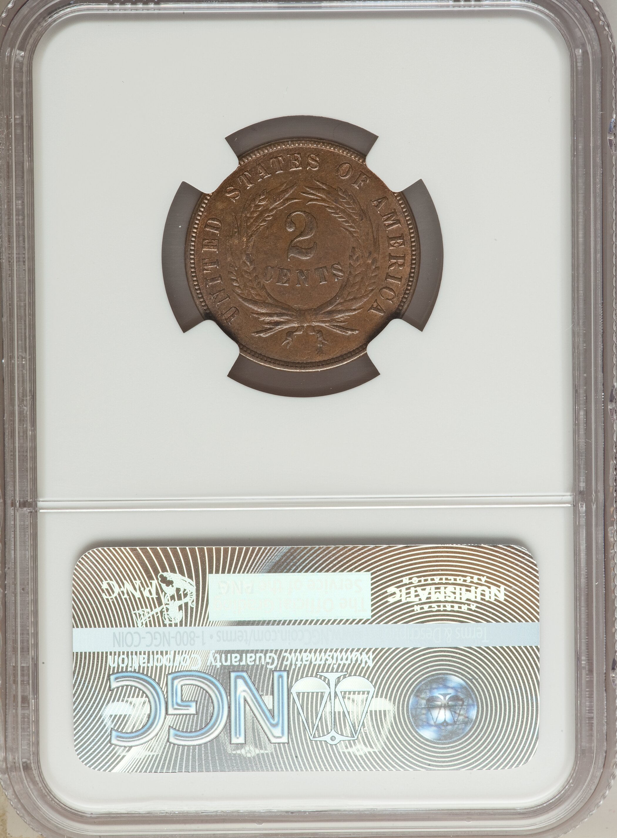 1872 2c MS BN MS67 BN thumbnail 12