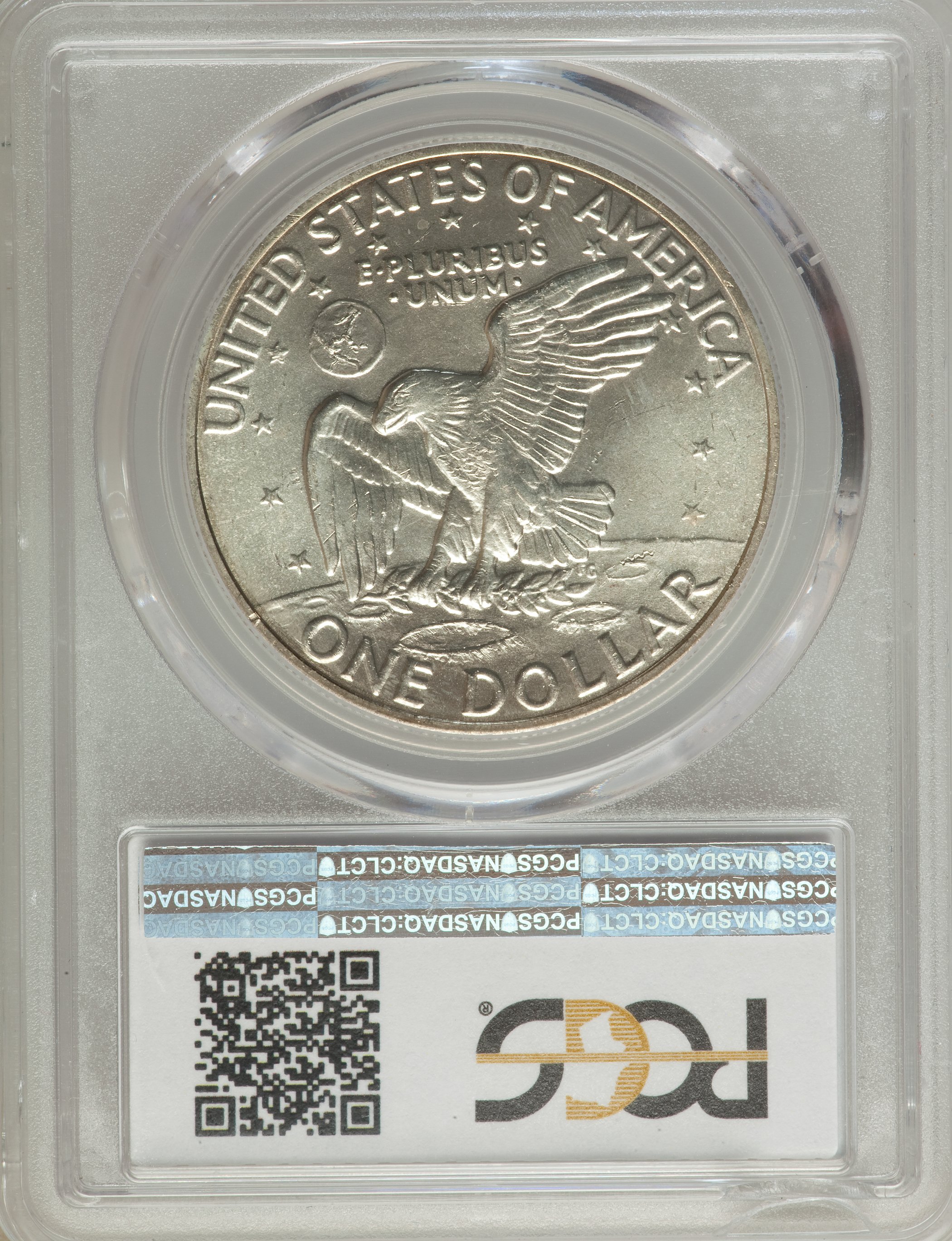 Eisenhower (Ike) $1  Silver [Type] AU58 thumbnail 18