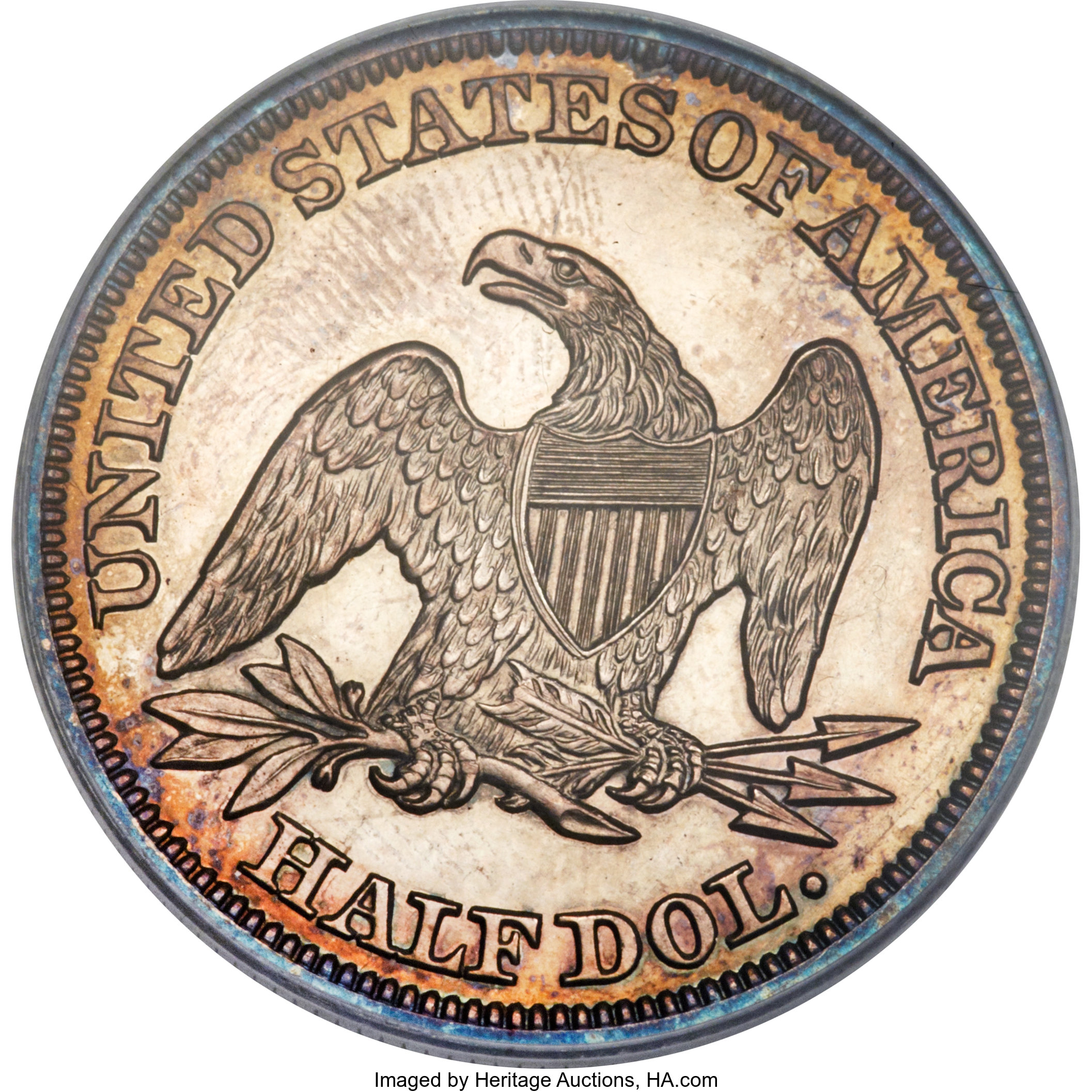 image for: 1849 50C PR63 PCGS. CAC. WB-101....