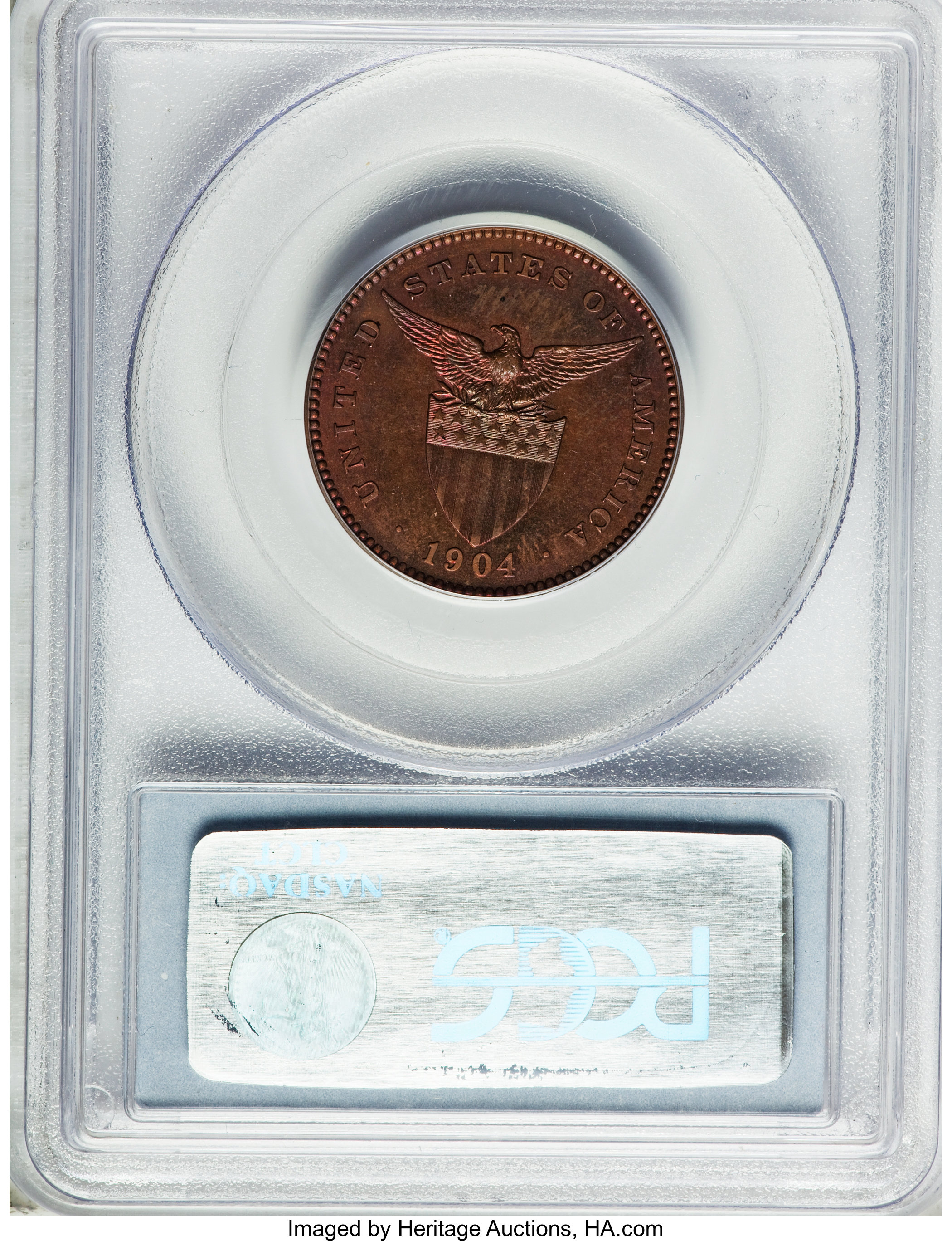 image for: 1904 1C PR65 Red and Brown PCGS. PCGS Population (12/2). NGC Census: (0/0)....
