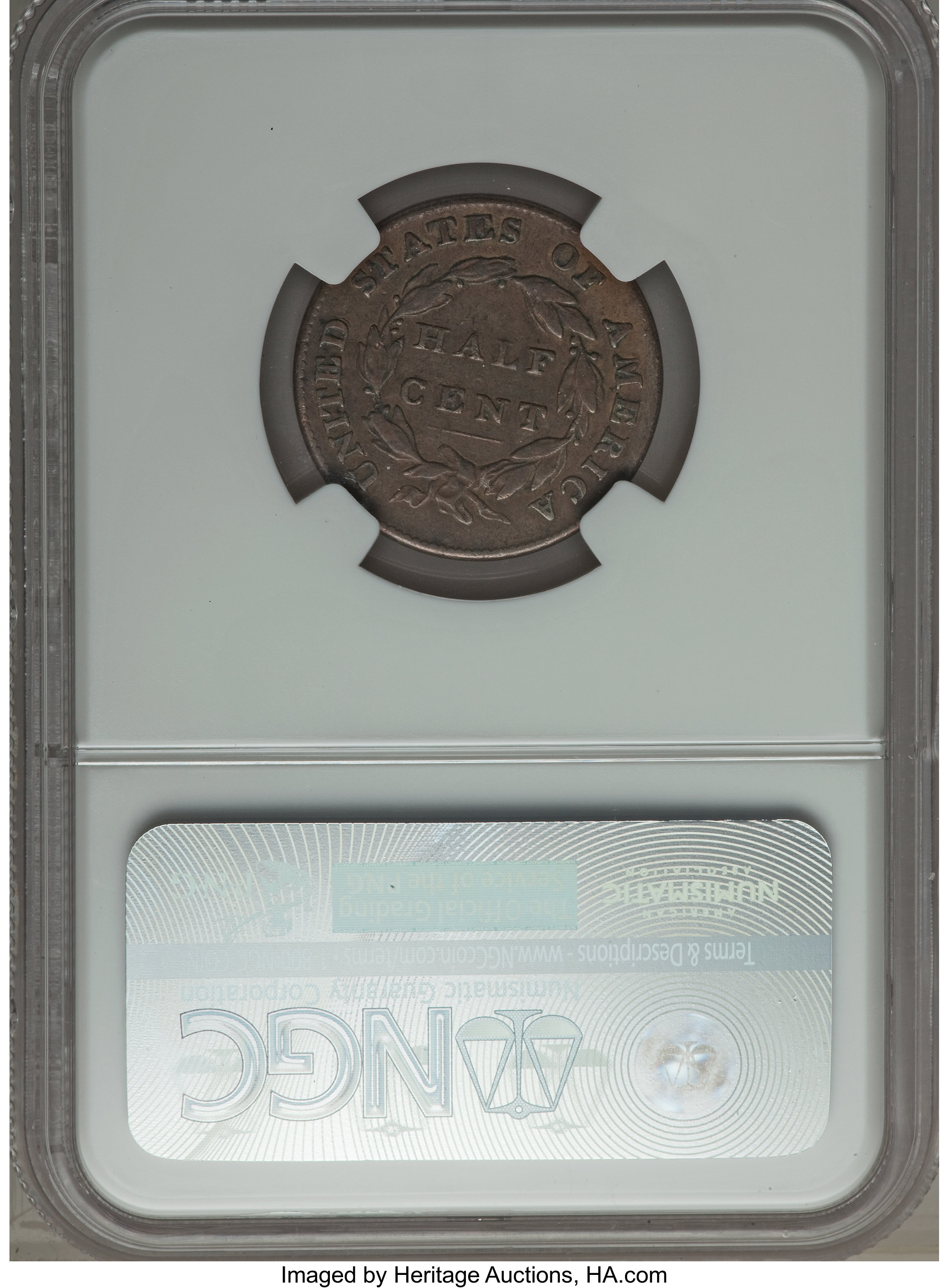 1832 1/2c C-3 MS BN VF30 BN thumbnail 2