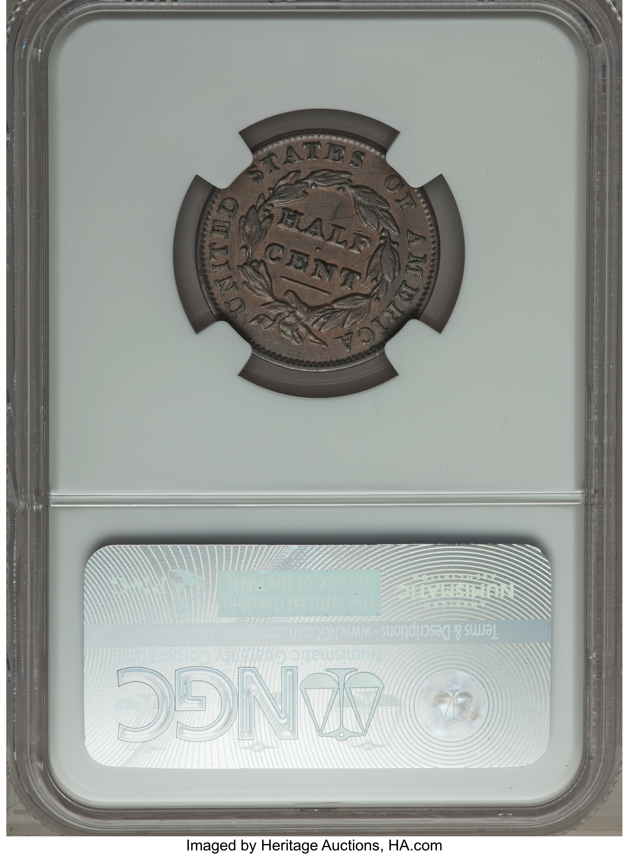 1835 1/2c C-2 MS BN G6 BN thumbnail 13