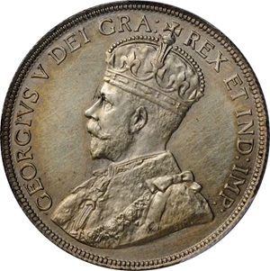 image for: CANADA. 50 Cents, 1932. Ottawa Mint. PCGS SPECIMEN-62 Gold Shield.