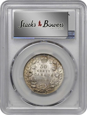 image for: CANADA. 50 Cents, 1919. Ottawa Mint. PCGS MS-63 Gold Shield.