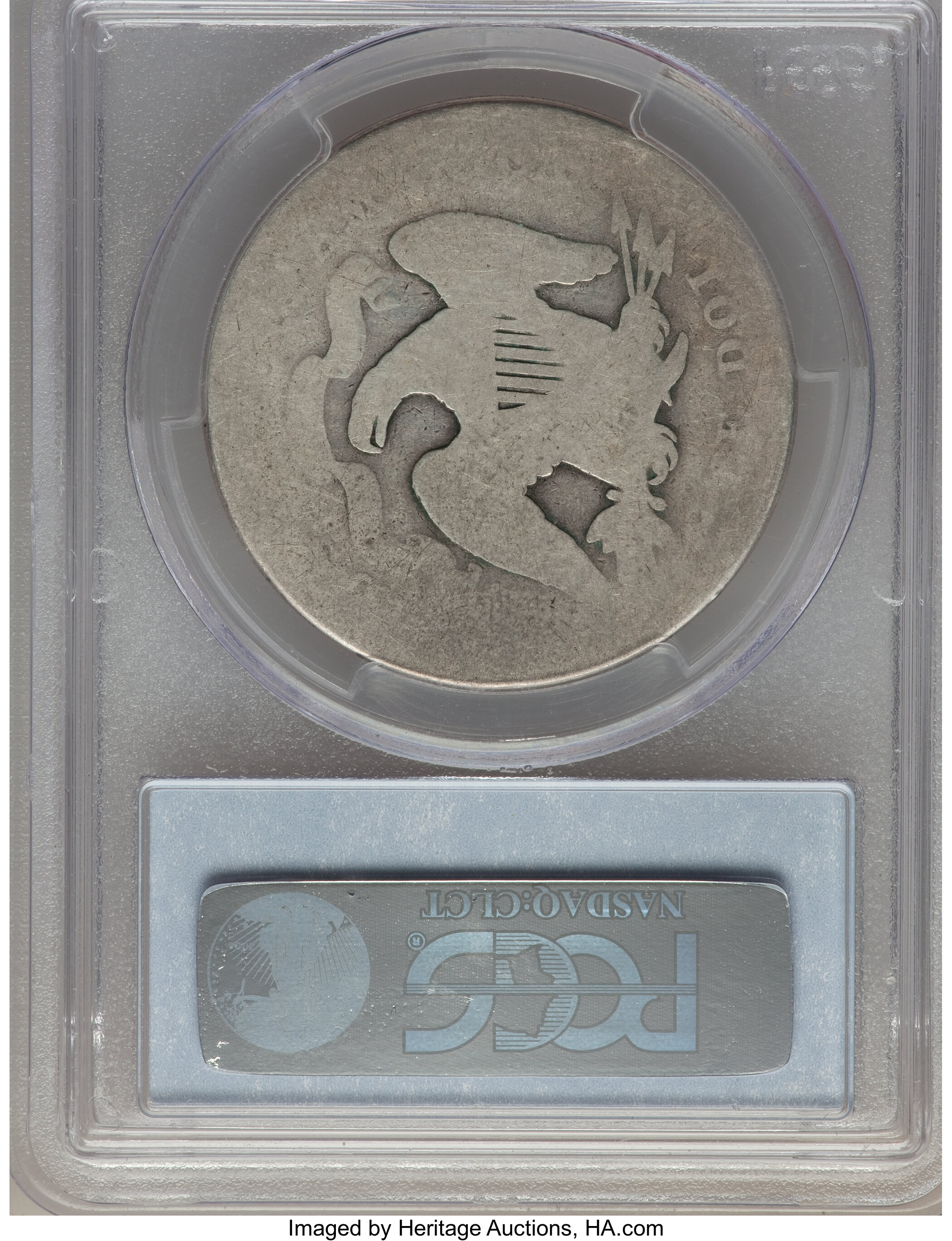 1872 $1 AG3 CAC thumbnail 4