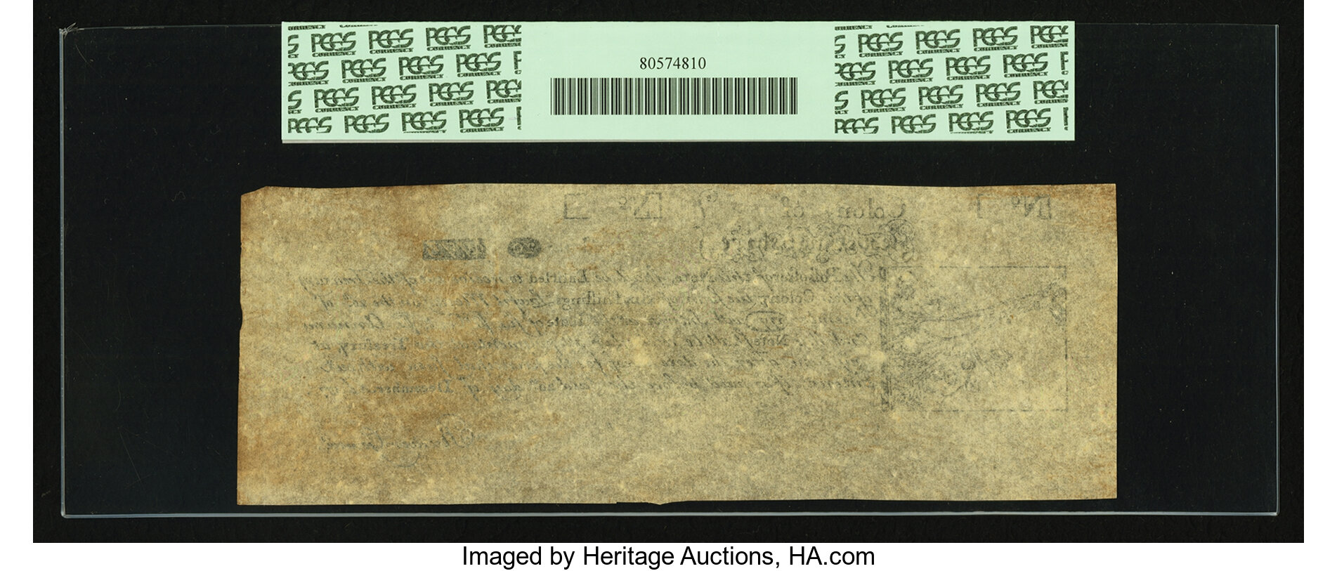 image for: New Hampshire June 20, 1775 6s Cohen Reprint PCGS About New 50....