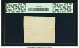 image for: Virginia March 1, 1781 $150 printed on thin laid paper PCGS Choice About New 55PPQ....