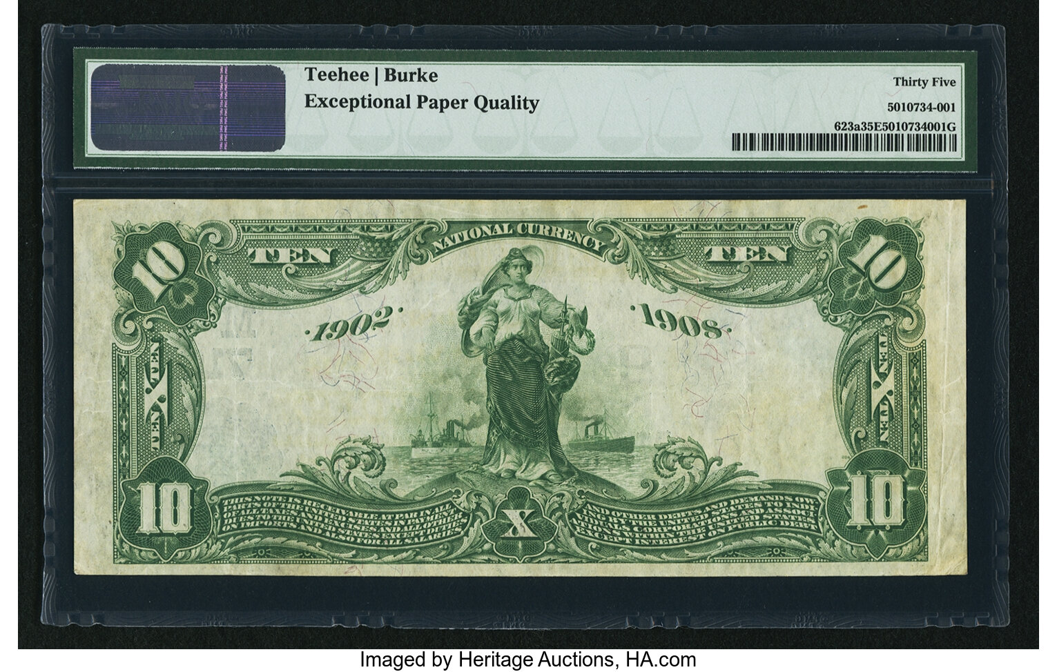 image for: Minneapolis, MN - $10 1902 Date Back Fr. 623a The First & Security NB Ch. # (M)710...