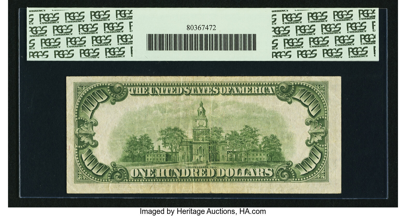 image for: Fr. 2152-J* $100 1934 Federal Reserve Note. PCGS Very Fine 30....