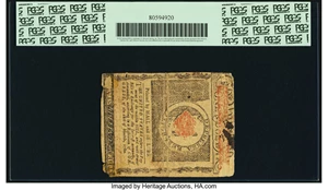 image for: State of New Hampshire April 29, 1780 $1 Fr. NH-179. PCGS Very Fine 25 Apparent....