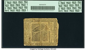 image for: Pennsylvania April 25, 1759 5 Shillings Fr. PA-97. PCGS Very Fine 20 Apparent....