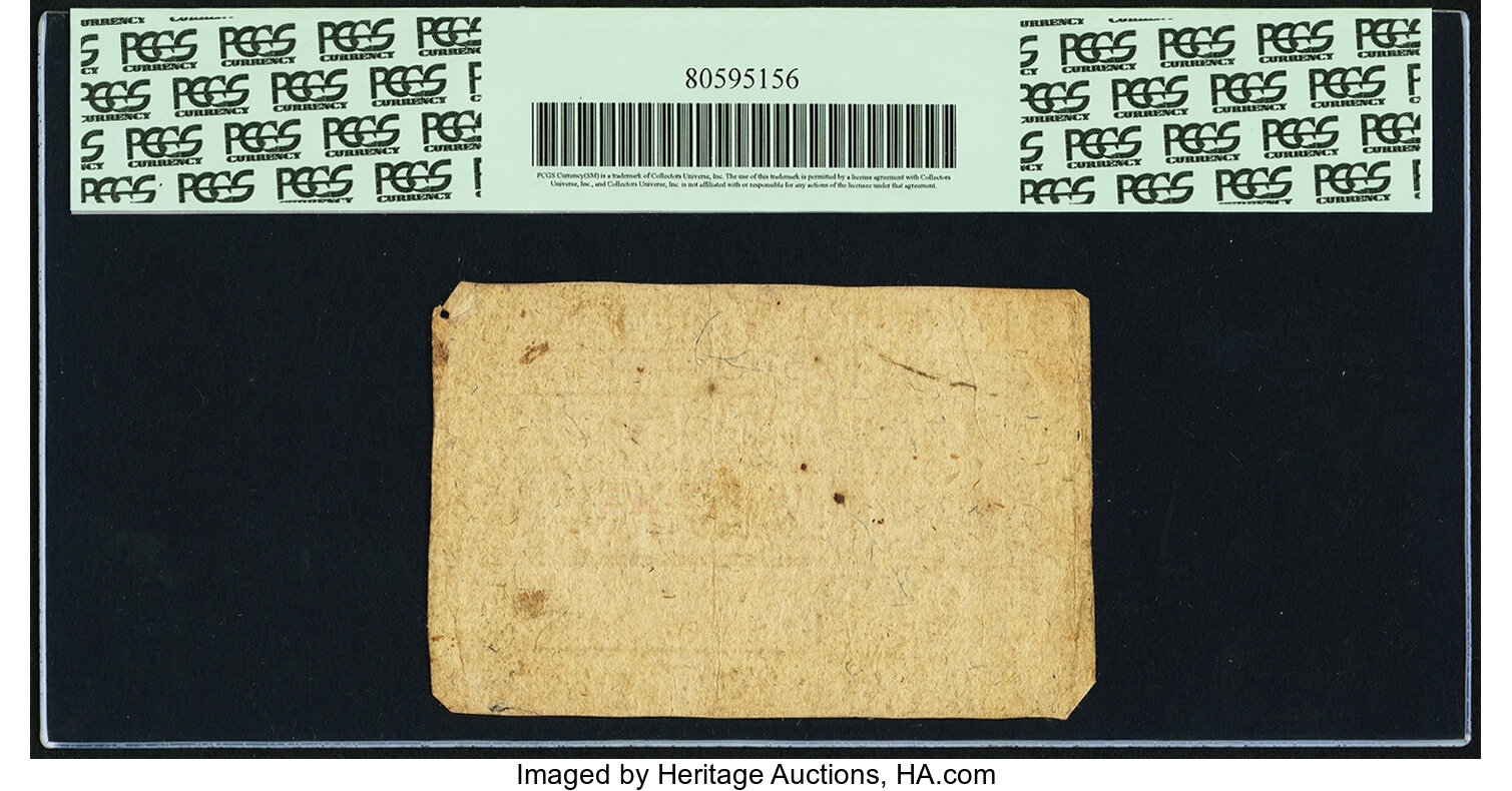 image for: Virginia May 6, 1776 20 Shillings Fr. VA-96. PCGS Extremely Fine 40 Apparent....