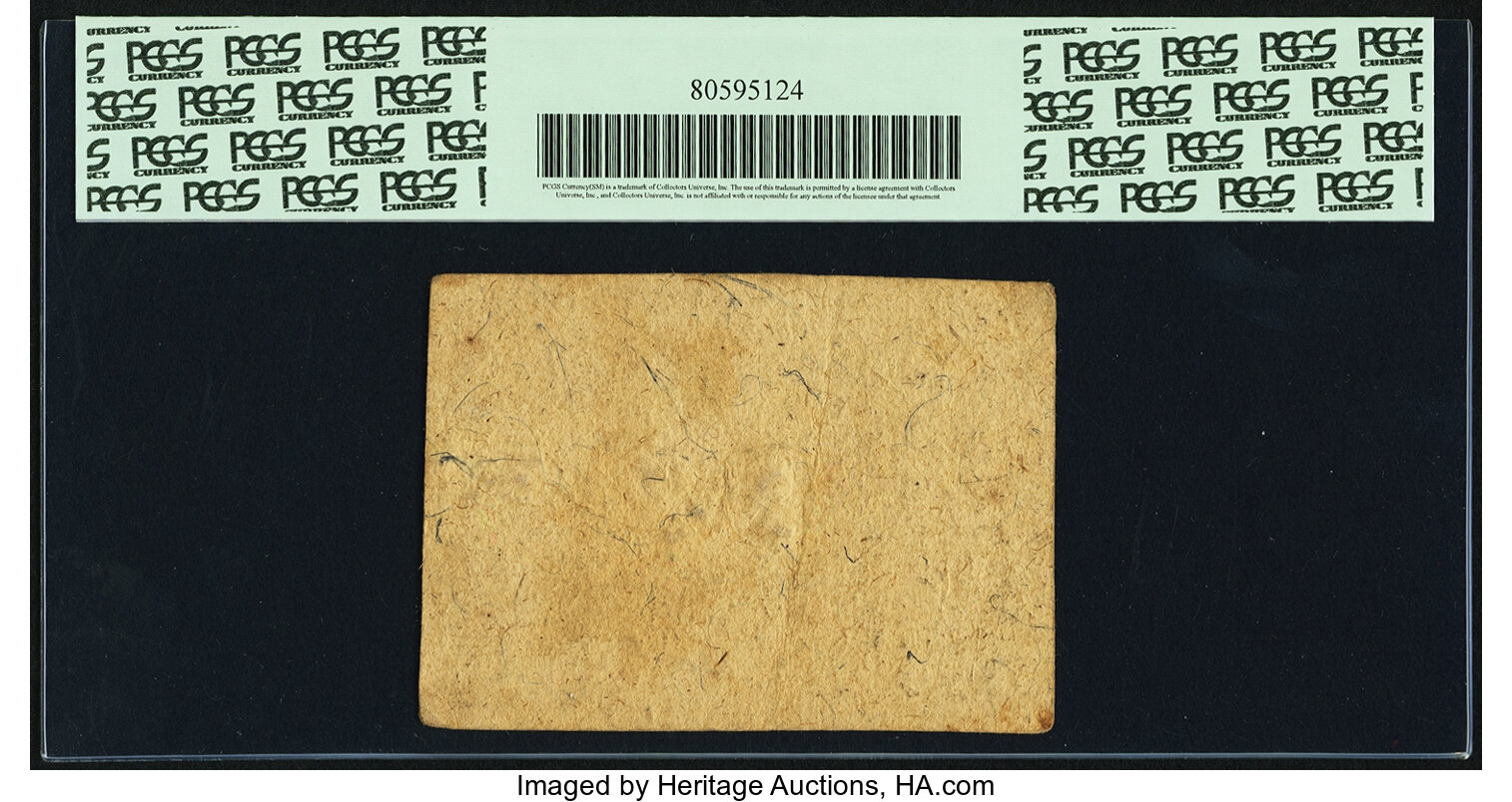 image for: Virginia May 4, 1778 Printed Date $1/3 Thick Paper Fr. VA-142b. PCGS Extremely Fine 45....