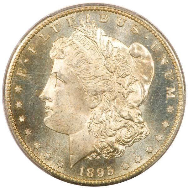 image for: $1 1895-S PCGS MS66 DMPL