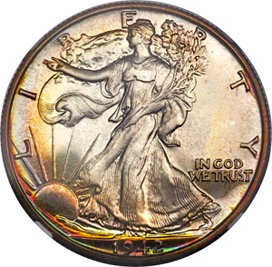 image for: 1942 50C PR69 NGC....