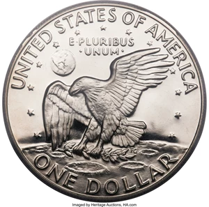 image for: 1974-S $1 Clad PR70 Deep Cameo PCGS....