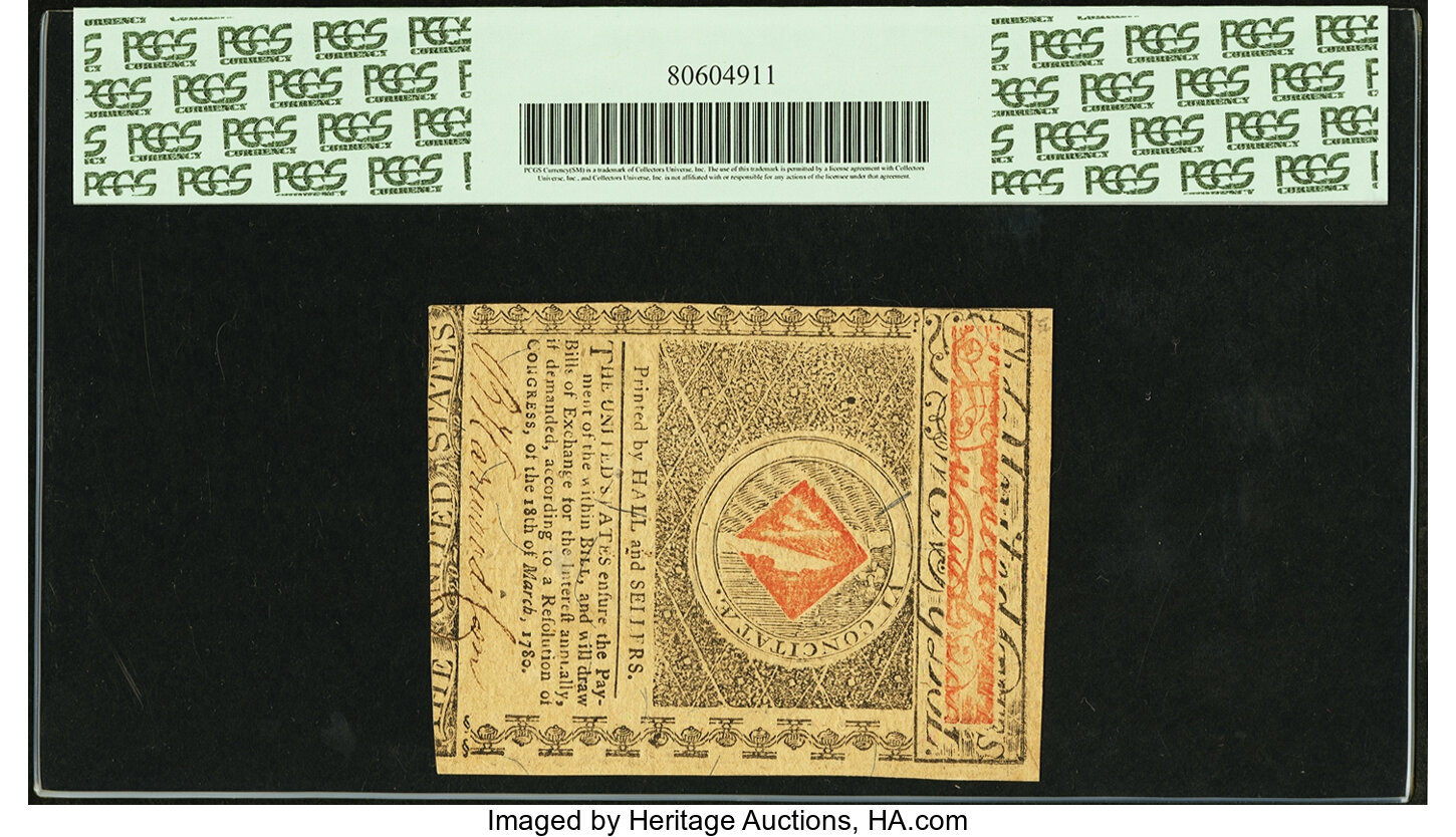 image for: Maryland June 28, 1780 $20 PCGS Choice New 63PPQ....