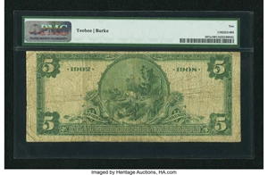 image for: Minneapolis, MN - $5 1902 Date Back Fr. 597a The First & Security NB Ch. # (M)710...