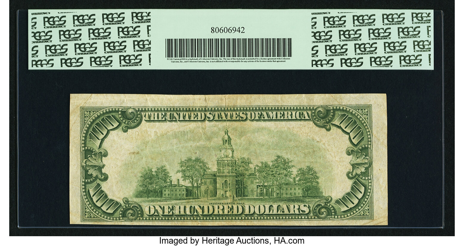 image for: Fr. 2154-H* $100 1934B Mule Federal Reserve Note. PCGS Very Fine 20....