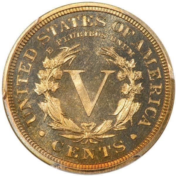 image for: 5C 1911 PCGS PR66 DCAM