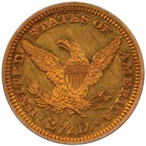 image for: $2.5 1892 PCGS PR58