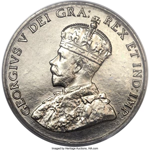 image for: George V "Near 6" Specimen 5 Cent 1926
