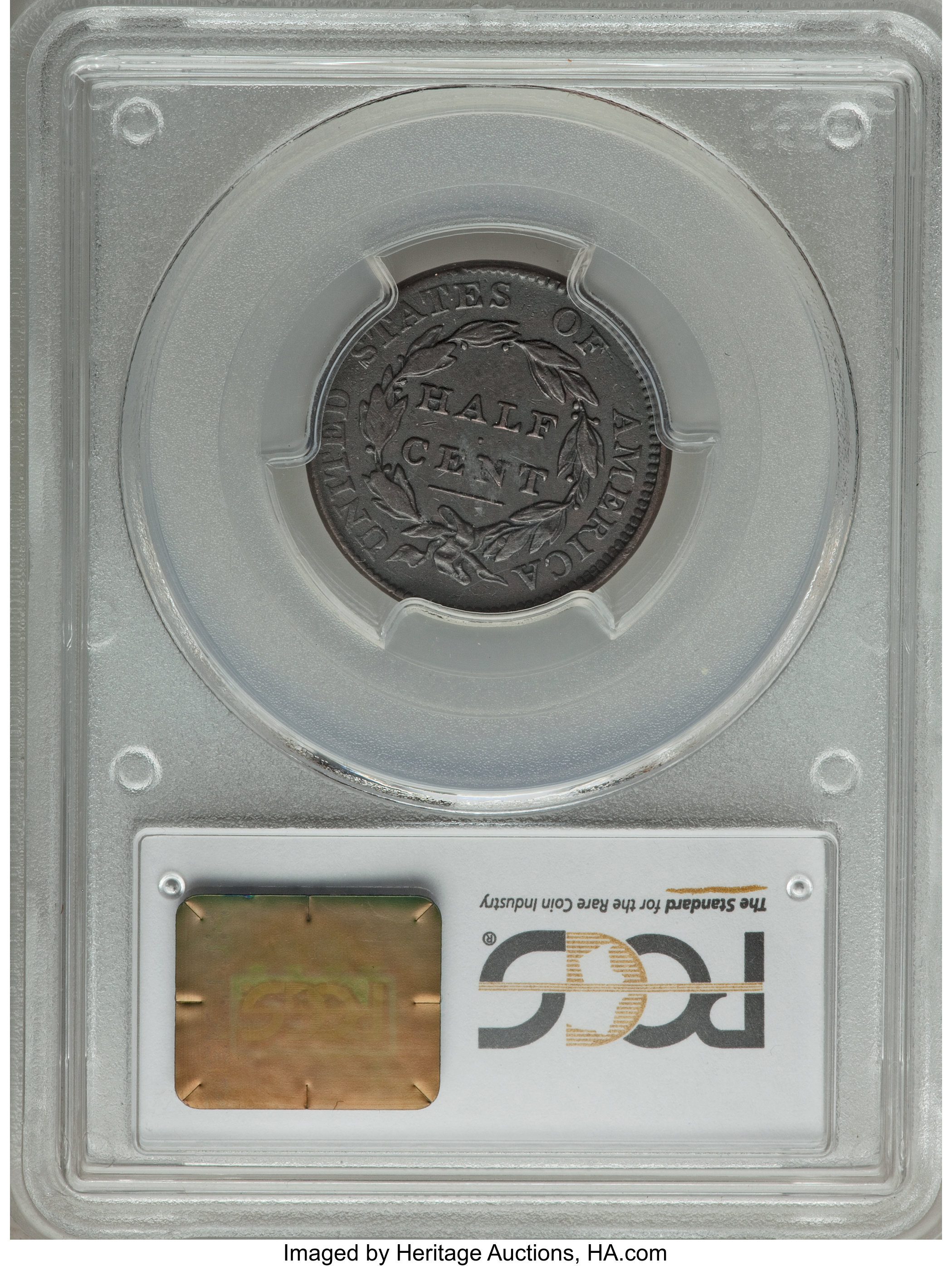 1811 1/2c MS BN XF45 BN thumbnail 2