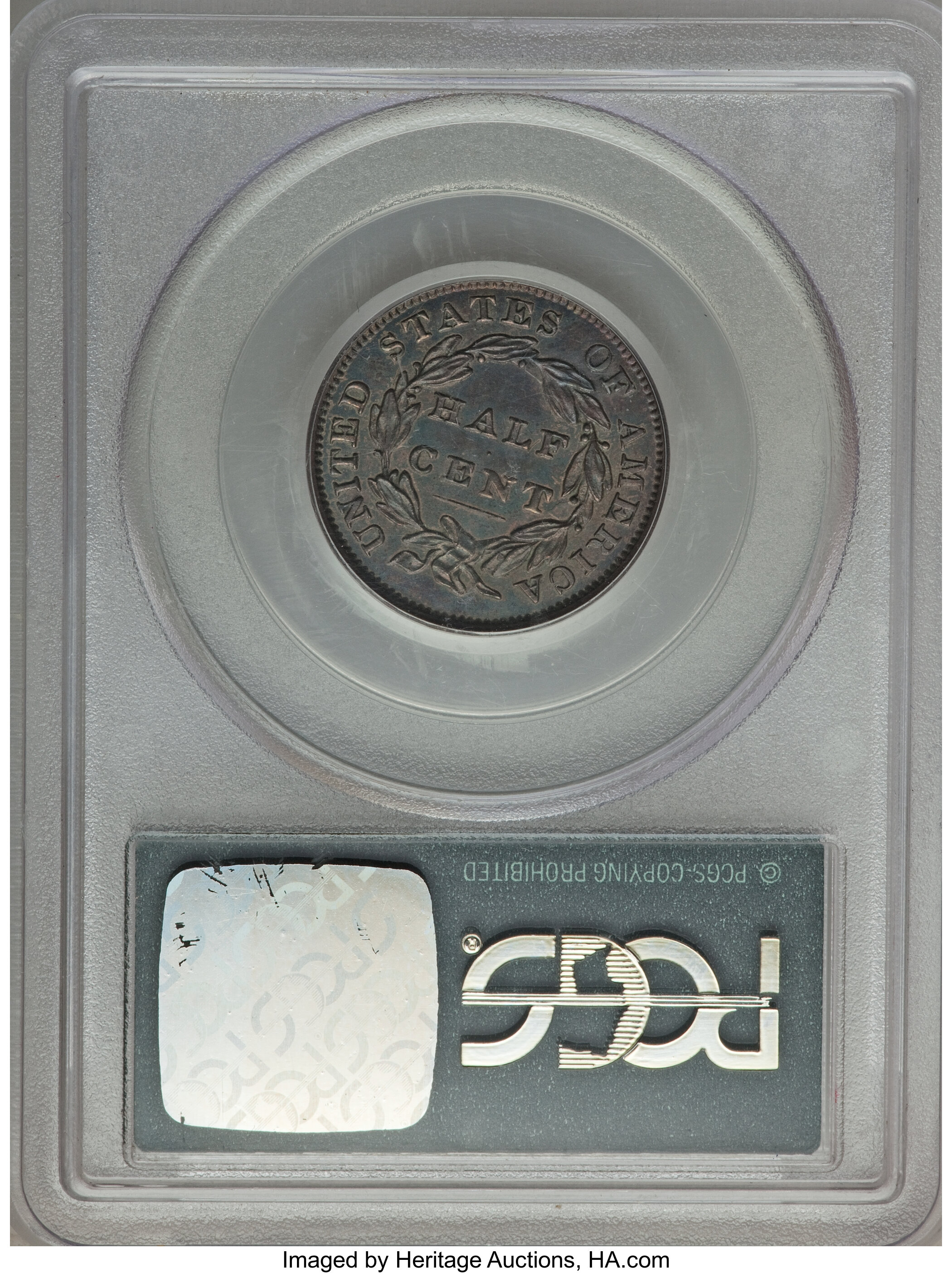 1833 1/2c PR BN PR61 BN thumbnail 10