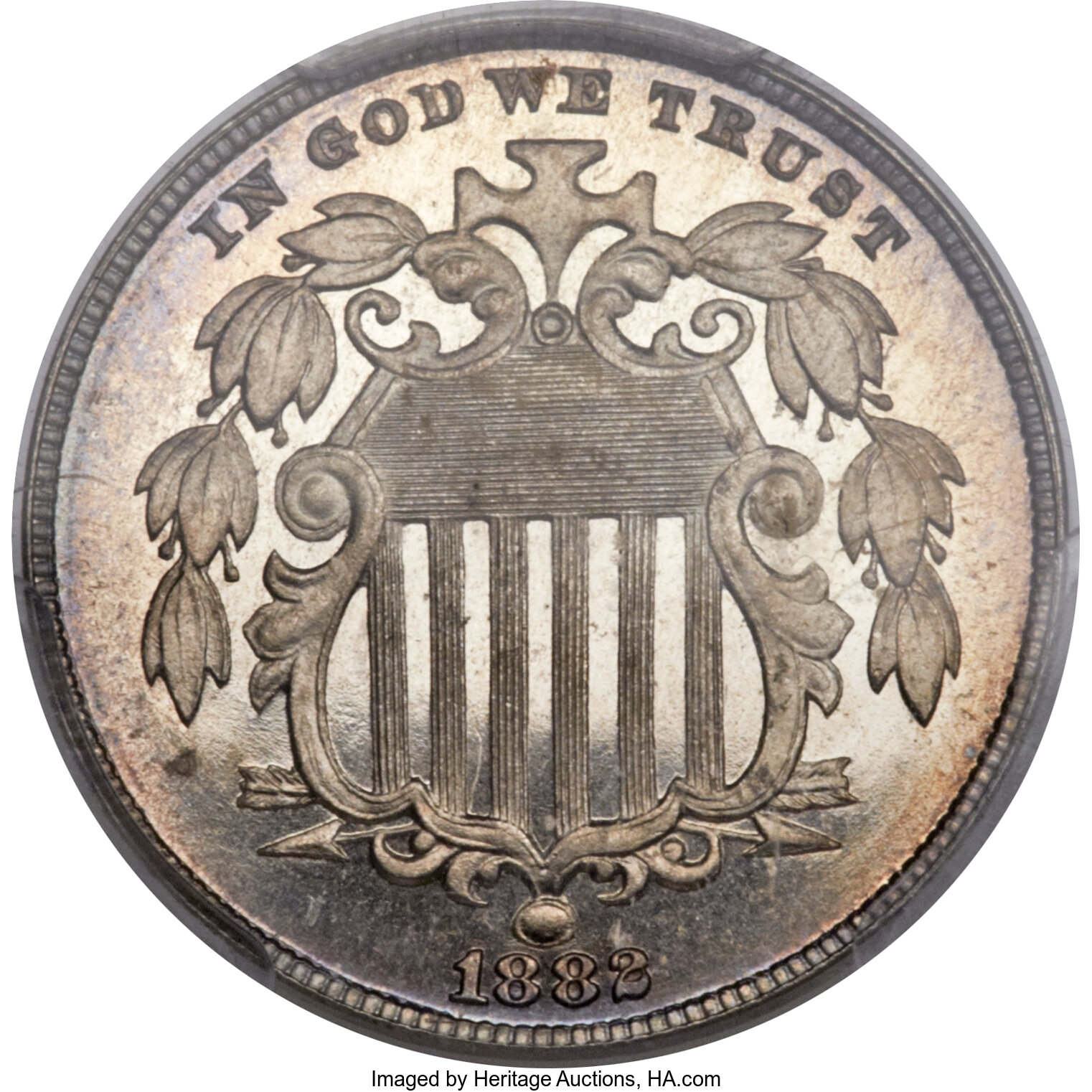 image for: 1882 5C PR66 Deep Cameo PCGS....