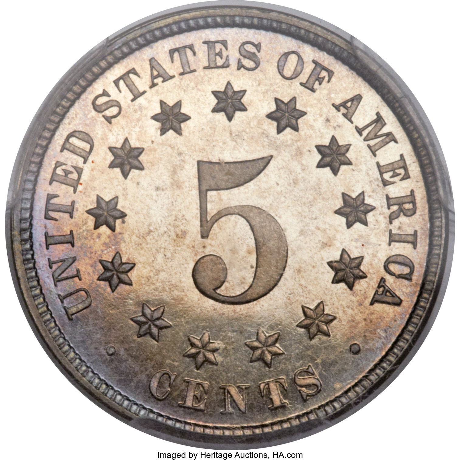 image for: 1882 5C PR66 Deep Cameo PCGS....