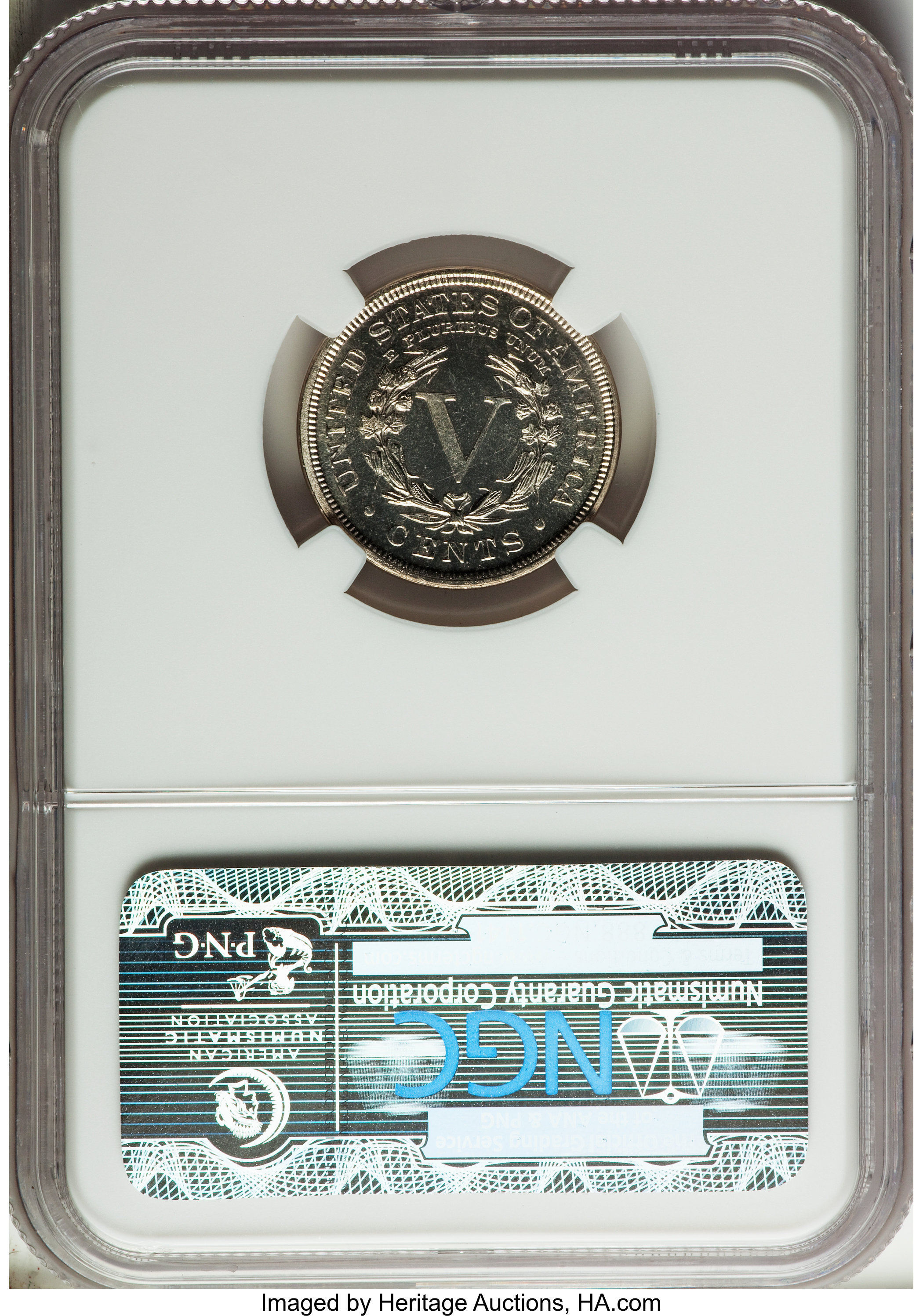 1895 5c PR67 CAC thumbnail 2