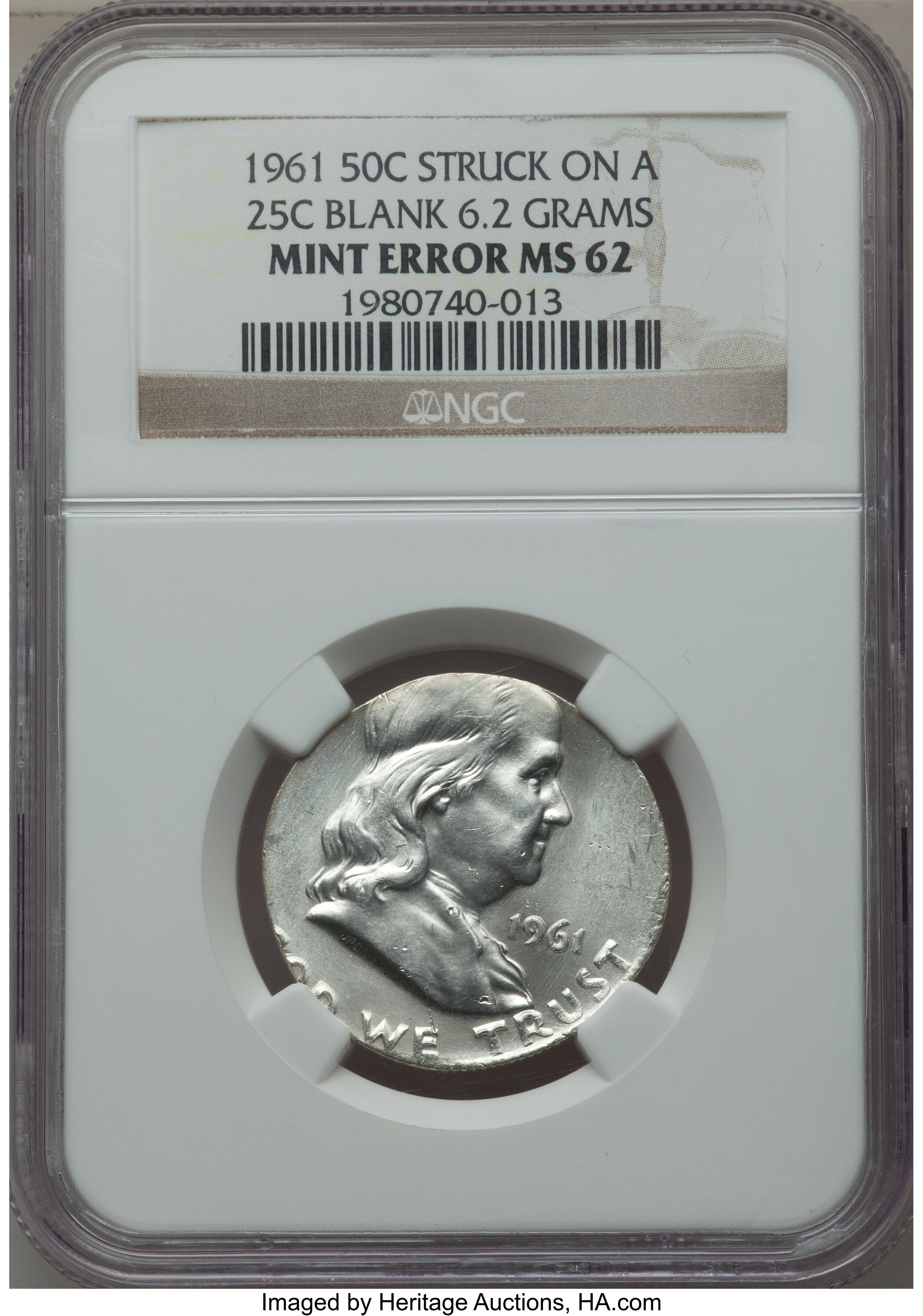 1961 50c AU53 thumbnail 10