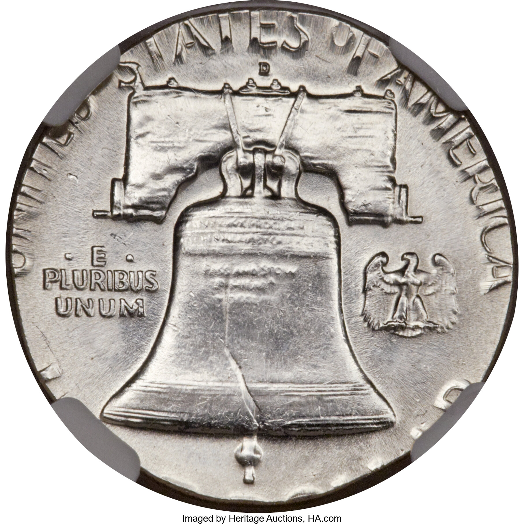 1961-D 50c F15 CAC thumbnail 15