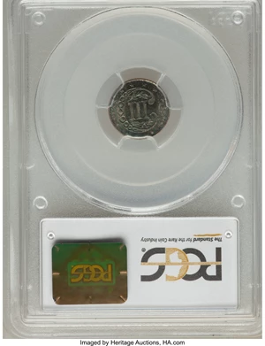 image for: 1855 3CS MS66 PCGS. CAC....