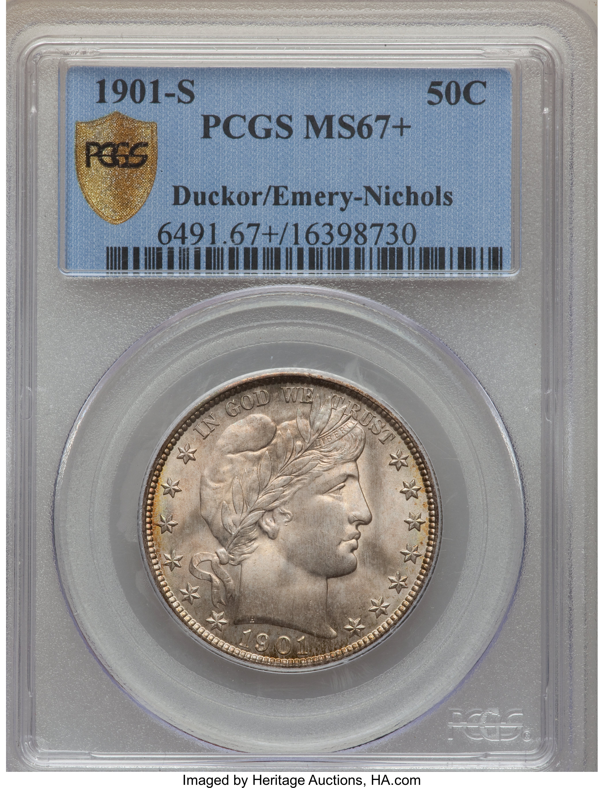 1901-S 50c MS60 thumbnail 22