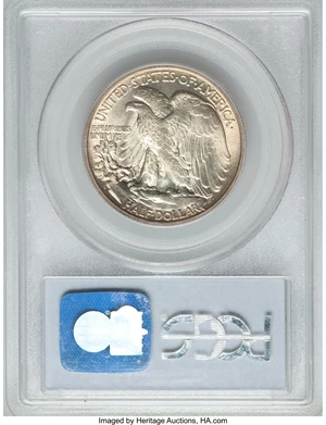 image for: 1917-S 50C Reverse MS66 PCGS. CAC....