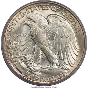 image for: 1917-S 50C Reverse MS66 PCGS. CAC....