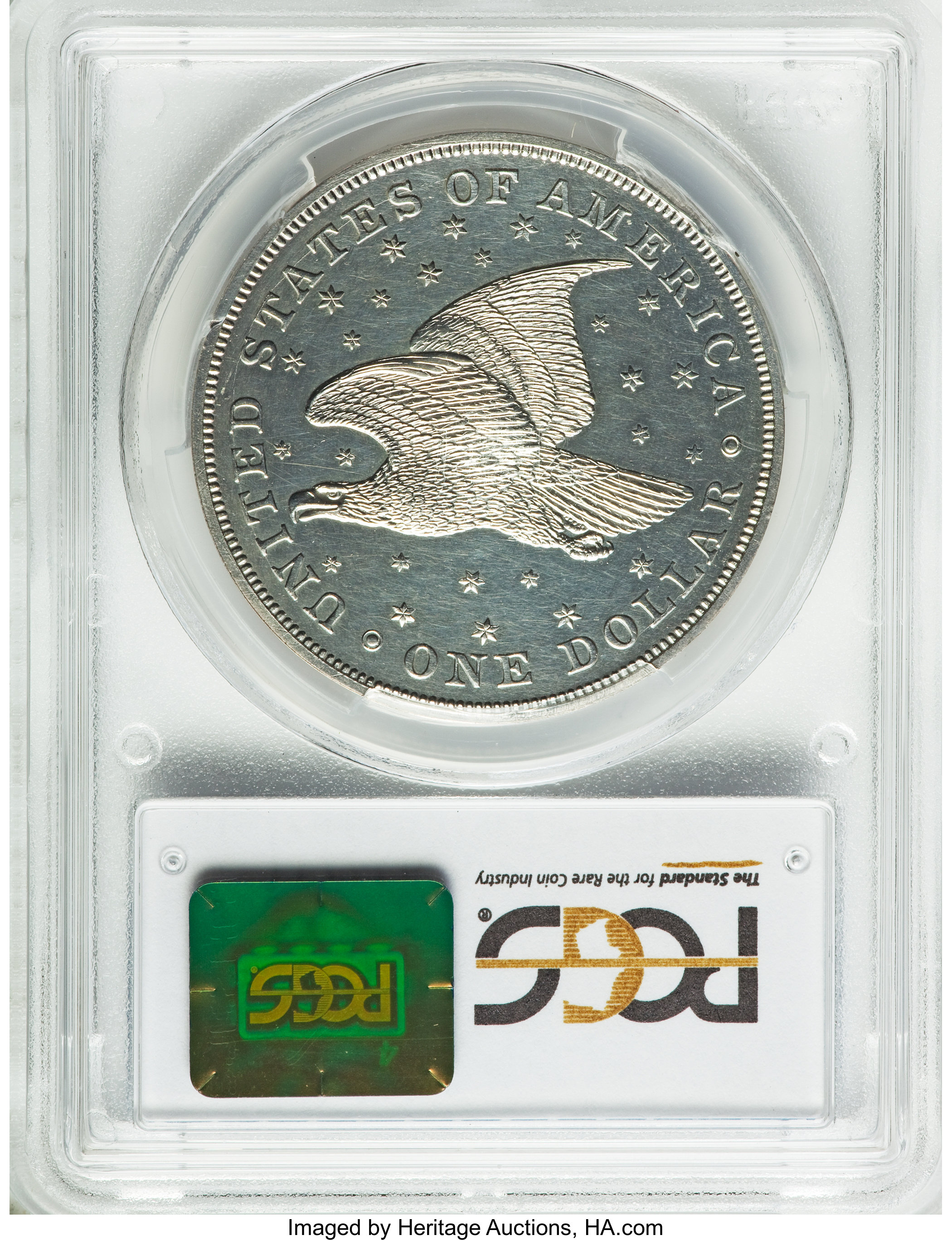 image for: 1836 P$1 Name on Base, Judd-60 Restrike, Pollock-65, R.5, PR62 PCGS....