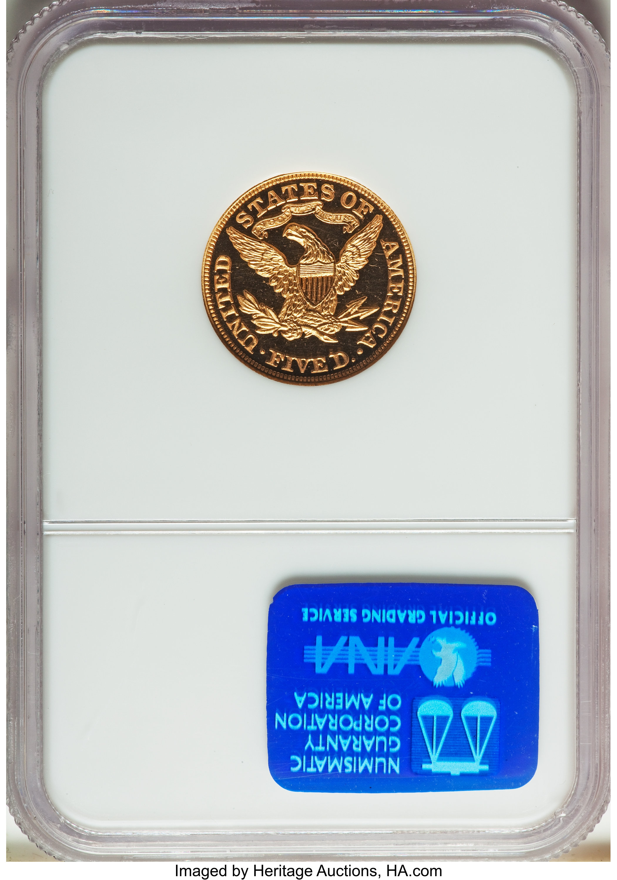 image for: 1874 $5 PR65 Ultra Cameo NGC....