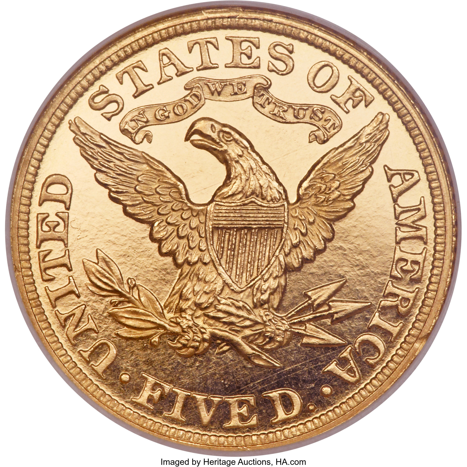 image for: 1881 $5 PR66 Cameo NGC....