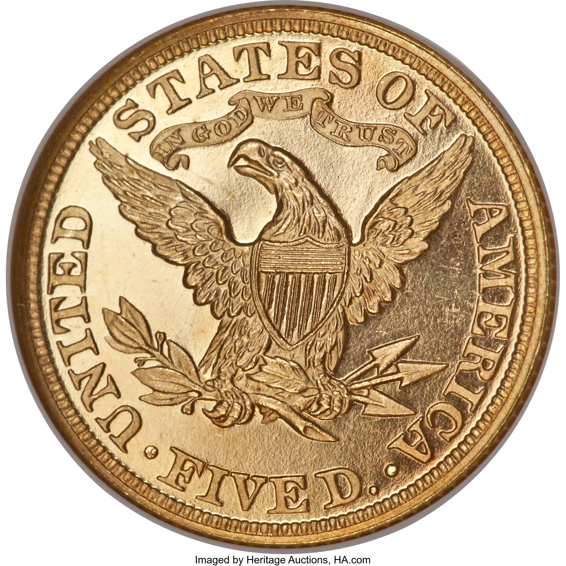 image for: 1882 $5 PR64 Ultra Cameo NGC. CAC....